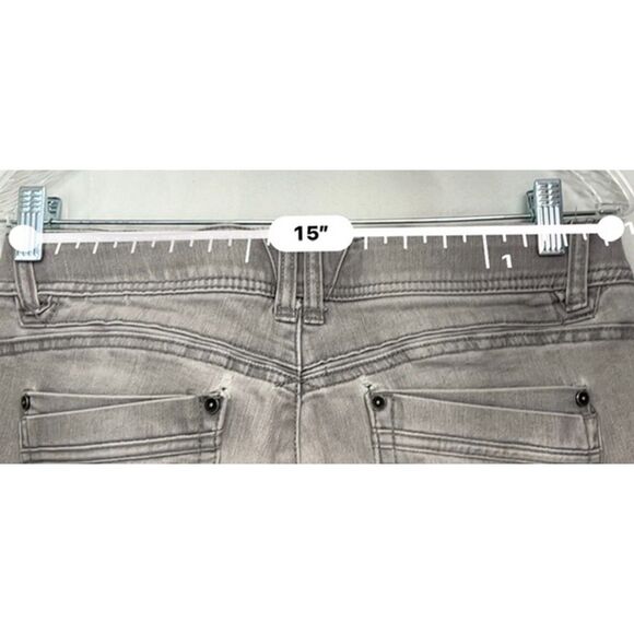 Grey Democracy "Ab" Technology skinny jeans. Size 6. - Picture 4 of 7